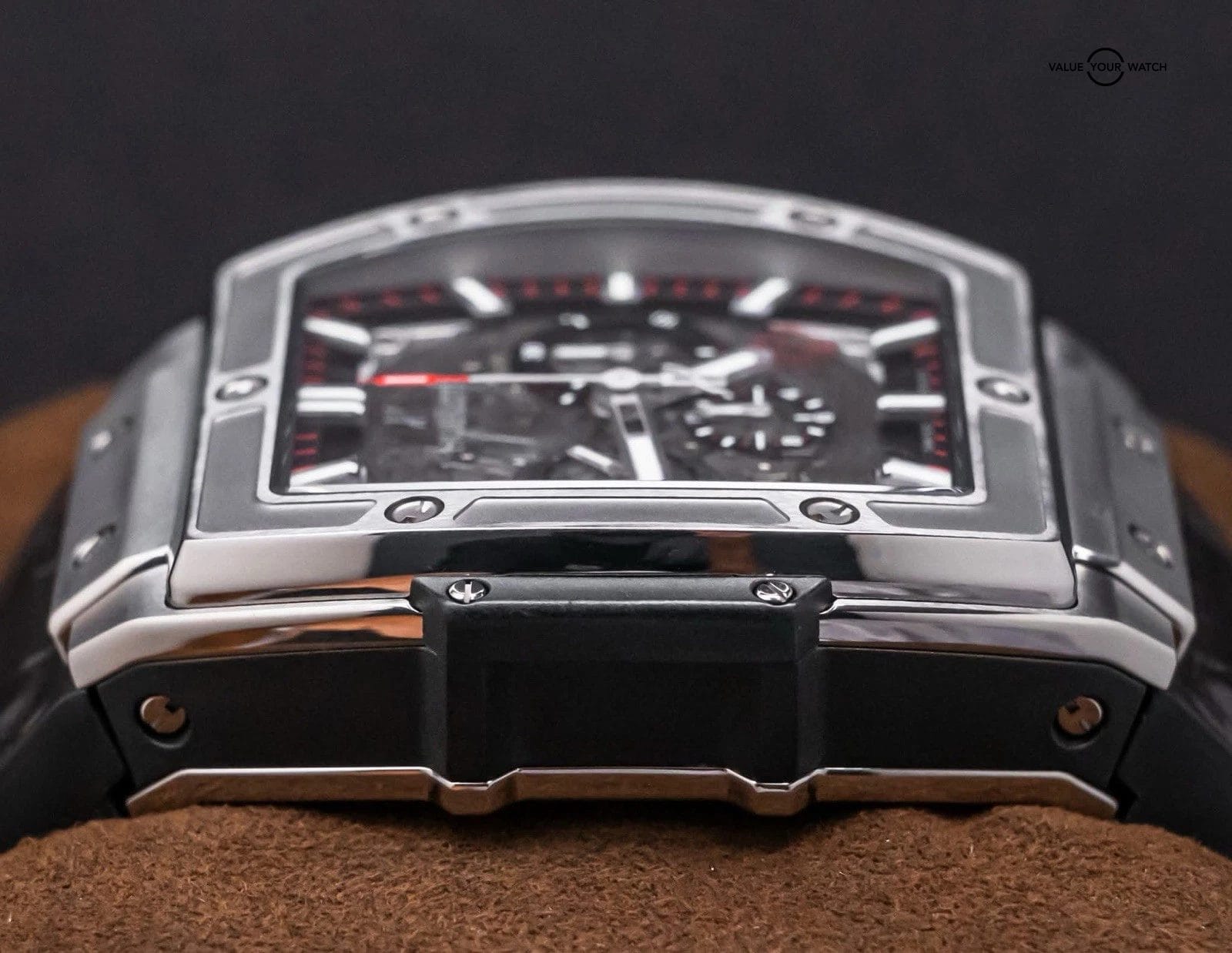 Hublot Spirit Of Big Bang Titanium 45 mm Black Dial $24K MSRP Box 601.NX.0173.LR - Image 6