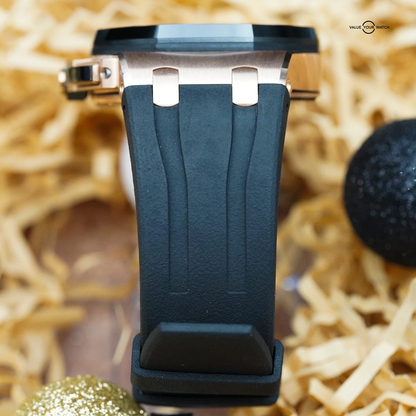 Audemars Piguet Royal Oak Offshore Men's Black Ceramic Gold Watch 44mm - 26401RO - Image 5