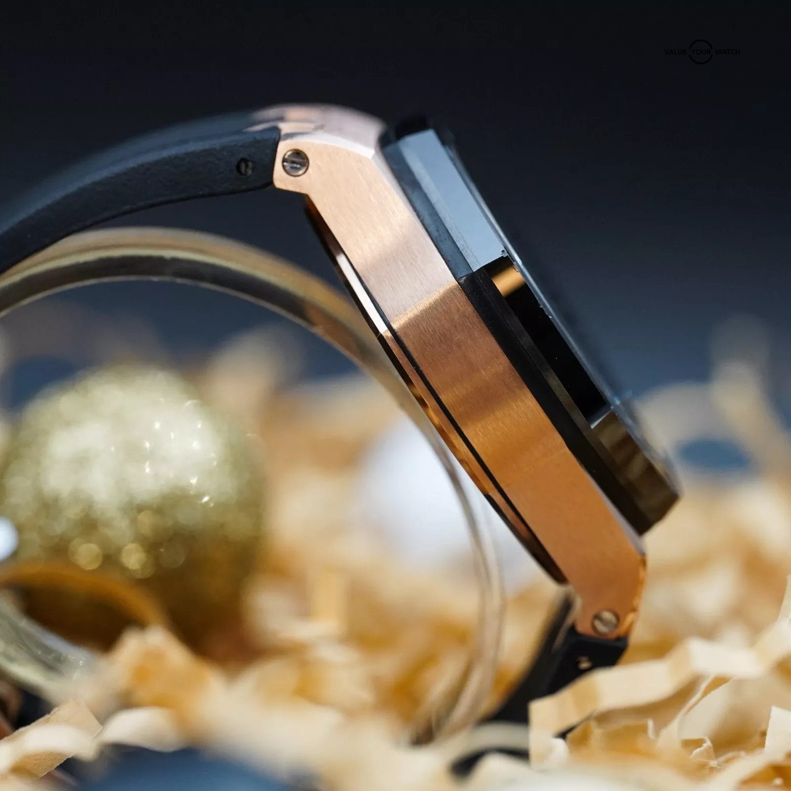 Audemars Piguet Royal Oak Offshore Men's Black Ceramic Gold Watch 44mm - 26401RO - Image 10