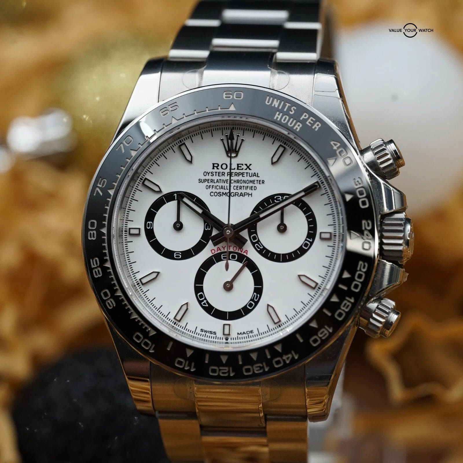 2024 Rolex Daytona Panda White Dial Stainless Steel - Full Set 126500LN - Image 2