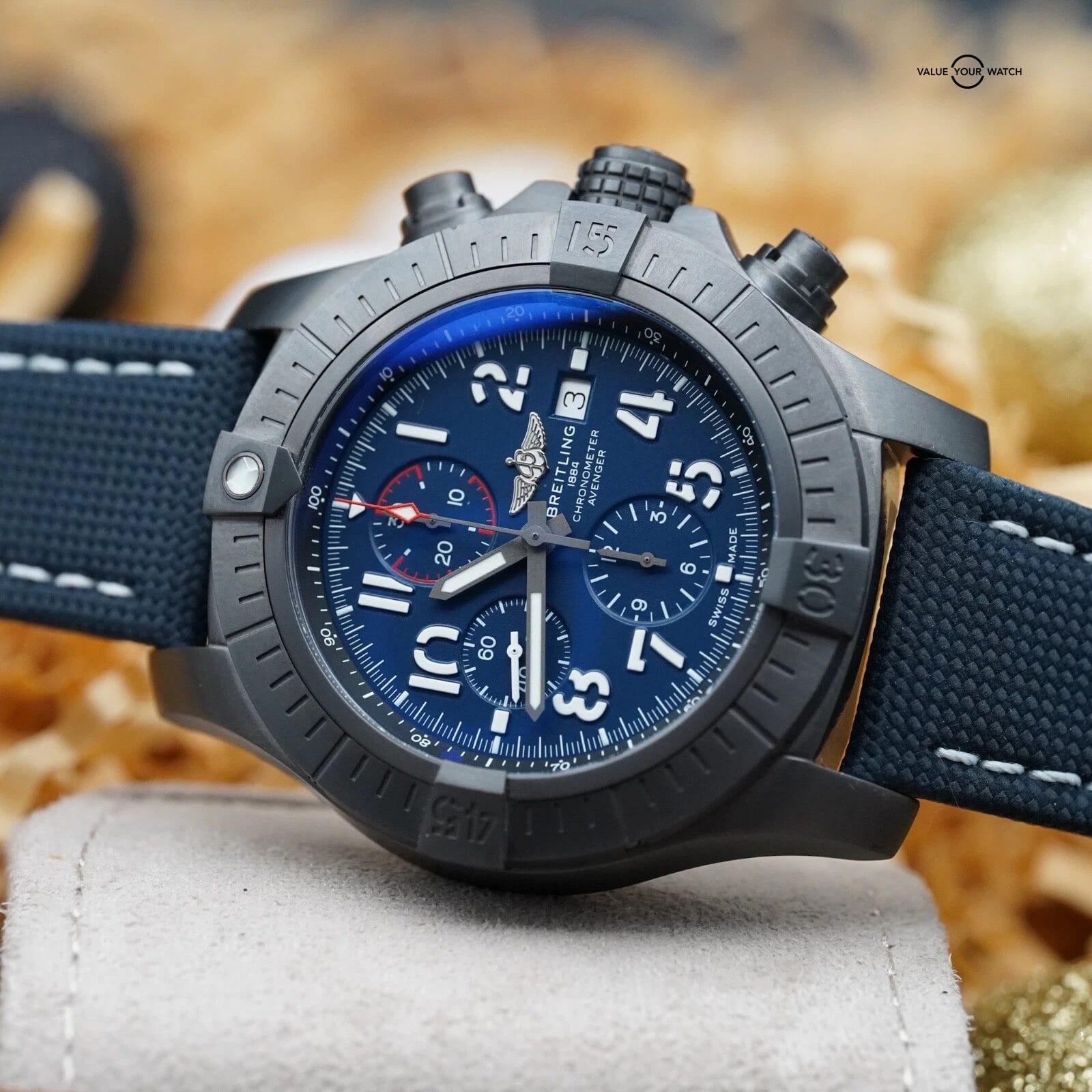 Breitling Super Avenger Chrono - Night Mission 48 - V13375 Complete, Warranty - Image 10