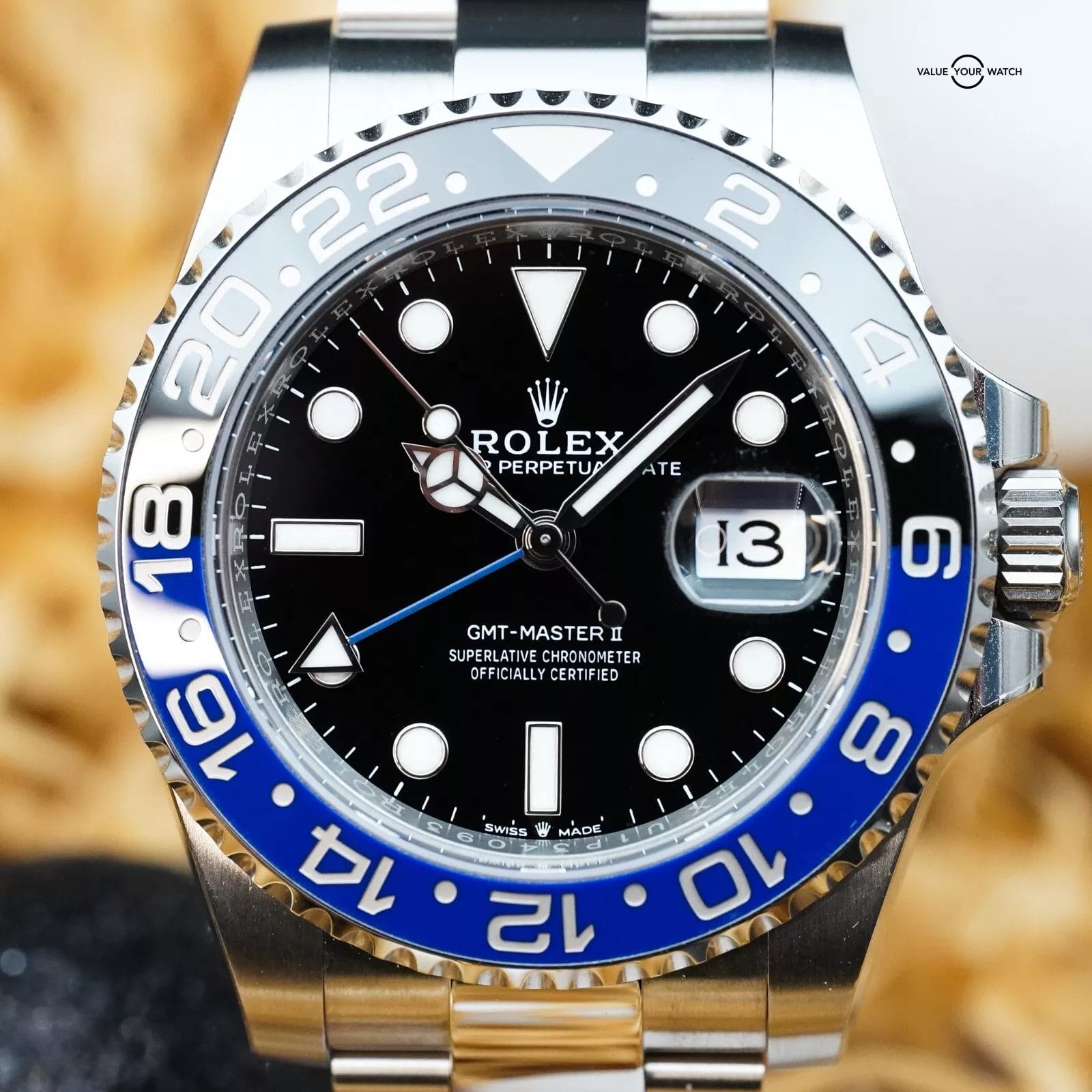 NEW Rolex GMT-Master II Batman Black Blue Steel - FULL SET - 126710BLNR - Image 2