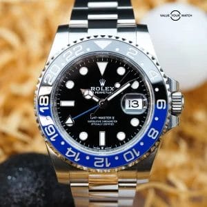 NEW Rolex GMT-Master II Batman Black Blue Steel &#8211; FULL SET &#8211; 126710BLNR