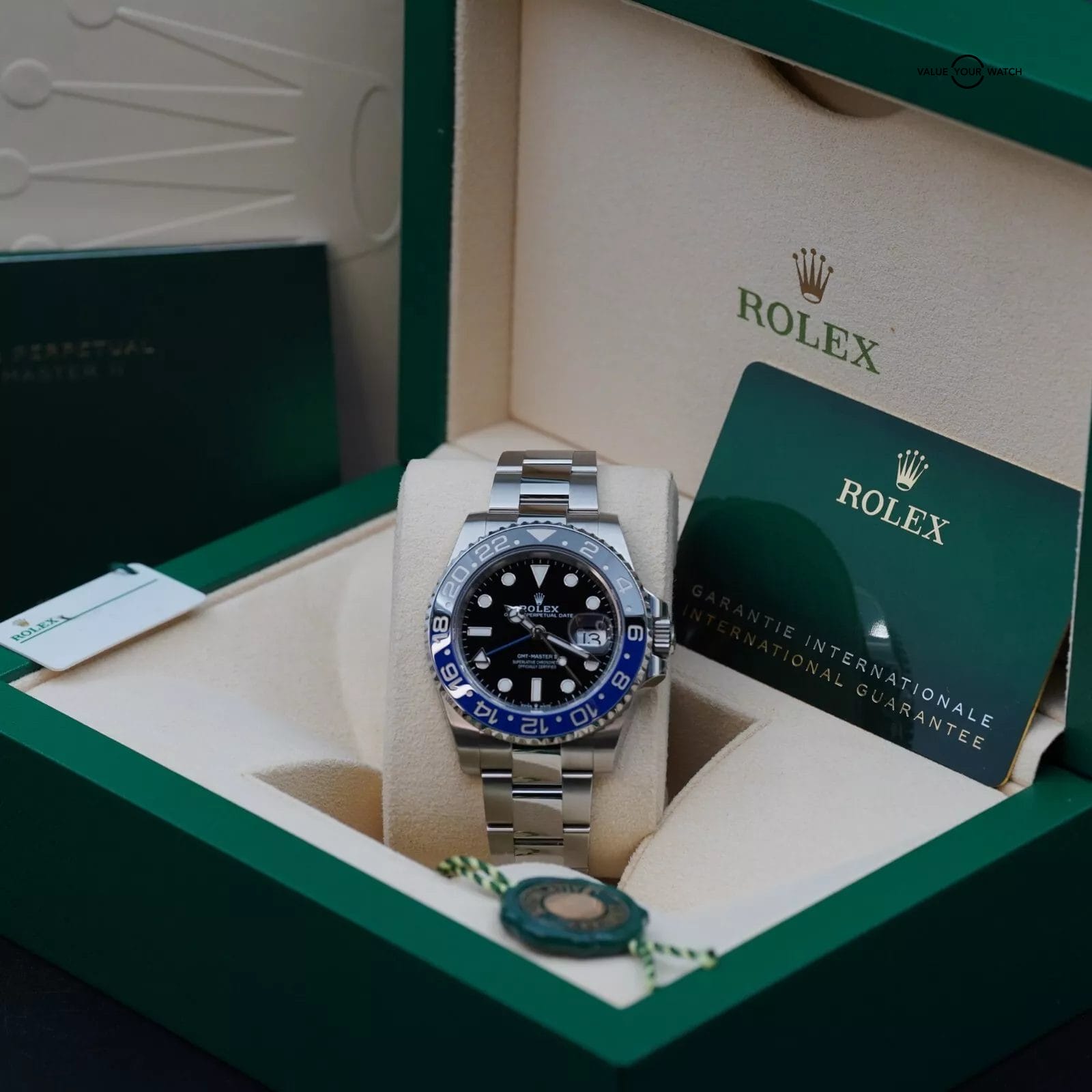 NEW Rolex GMT-Master II Batman Black Blue Steel - FULL SET - 126710BLNR - Image 6