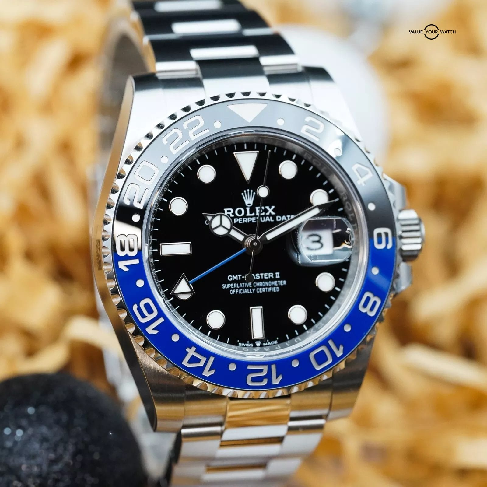 NEW Rolex GMT-Master II Batman Black Blue Steel - FULL SET - 126710BLNR - Image 8