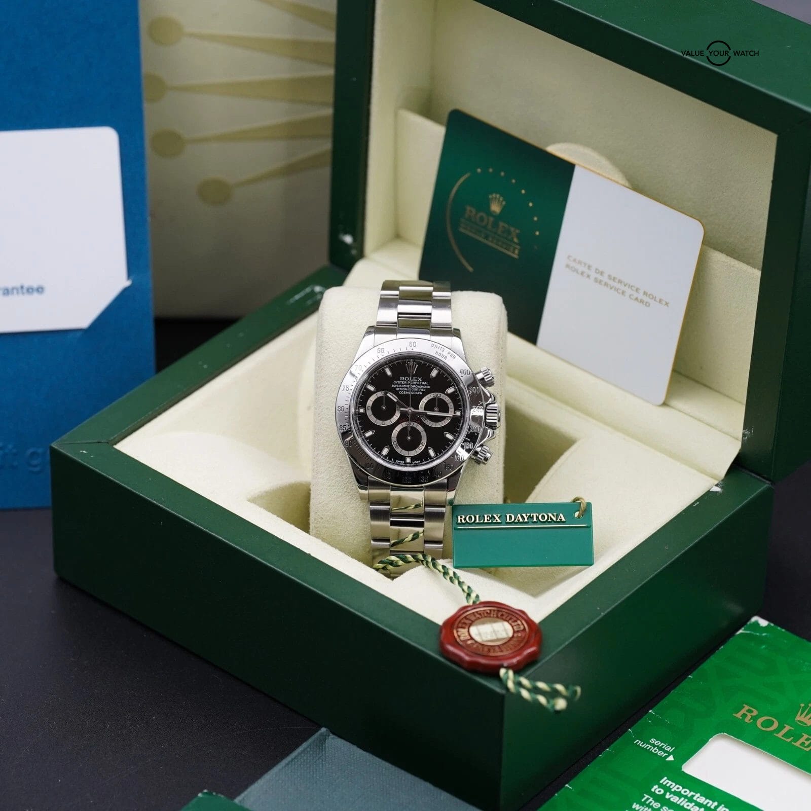 Rolex Daytona 116520 Black Dial Stainless Steel - SERVICED - WARRANTY 2027 - Image 16