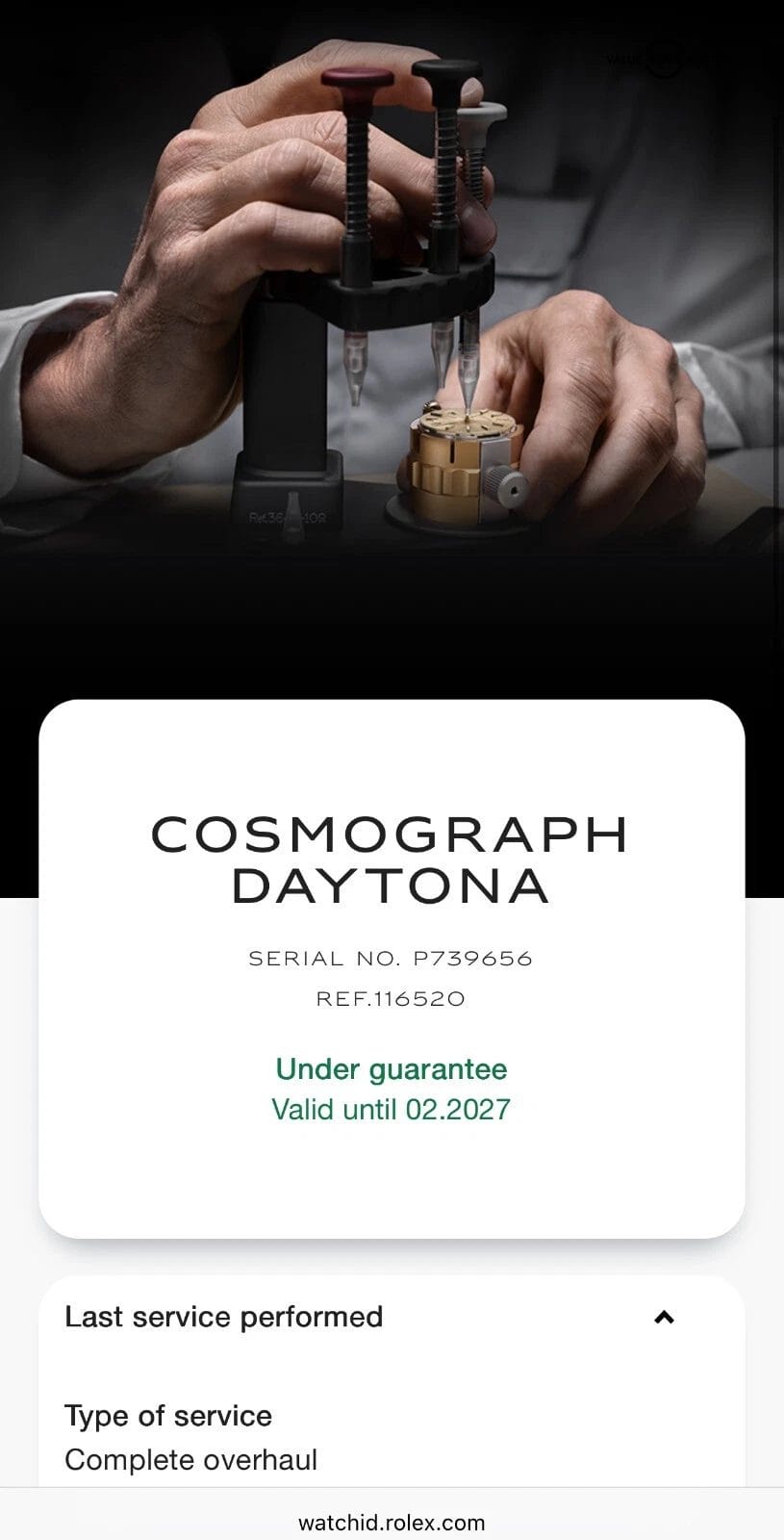 Rolex Daytona 116520 Black Dial Stainless Steel - SERVICED - WARRANTY 2027 - Image 15