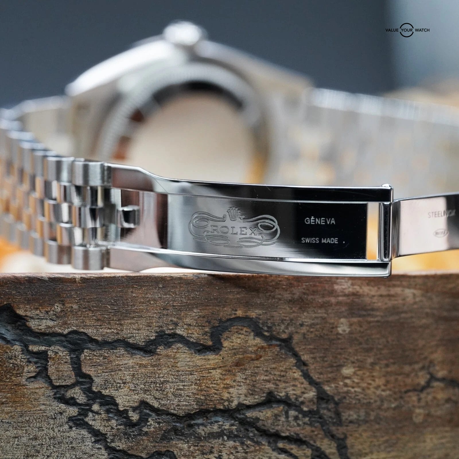 Rolex Datejust 126234 36 - Blue Motif Diamond Dial - Fluted Jubilee - 2023 Full - Image 7