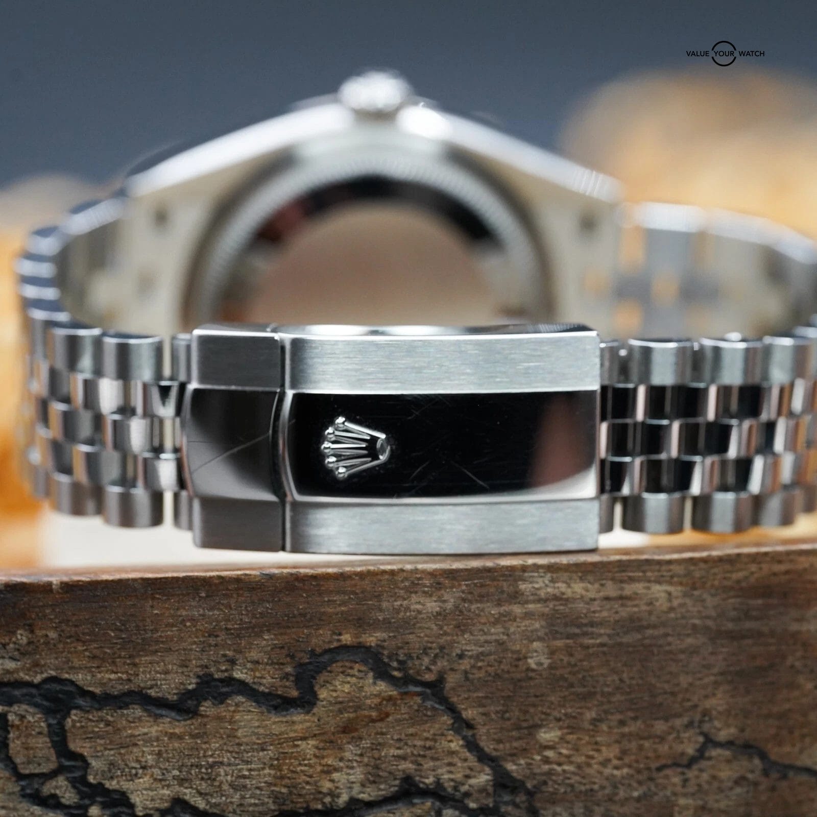 Rolex Datejust 126234 36 - Blue Motif Diamond Dial - Fluted Jubilee - 2023 Full - Image 8