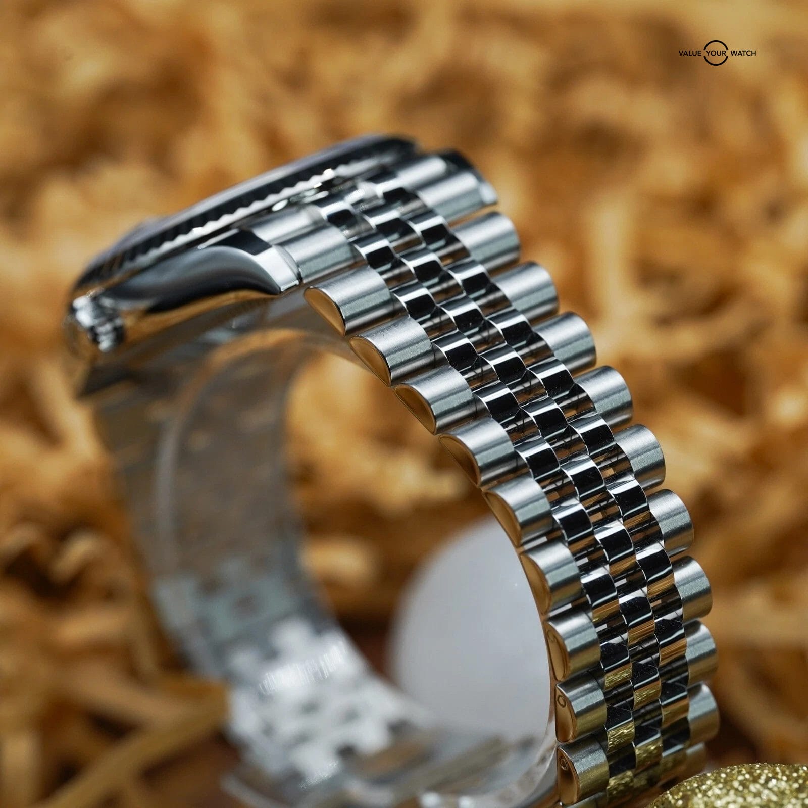 Rolex Datejust 126234 36 - Blue Motif Diamond Dial - Fluted Jubilee - 2023 Full - Image 9