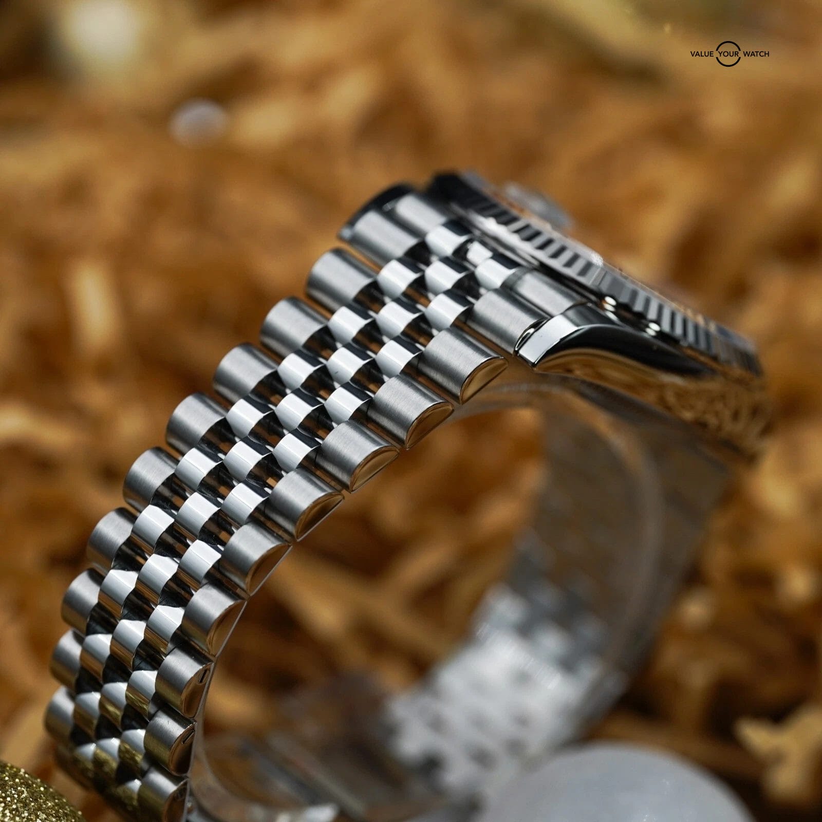 Rolex Datejust 126234 36 - Blue Motif Diamond Dial - Fluted Jubilee - 2023 Full - Image 10