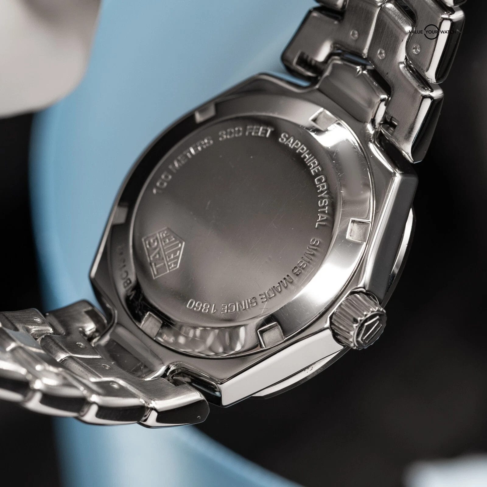 TAG Heuer Link Lady Mother of Pearl & Diamonds Women's Watch 32mm WBC1312.BA0600 - Image 4