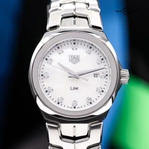 TAG Heuer Link Lady Mother of Pearl & Diamonds Women’s Watch 32mm WBC1312.BA0600