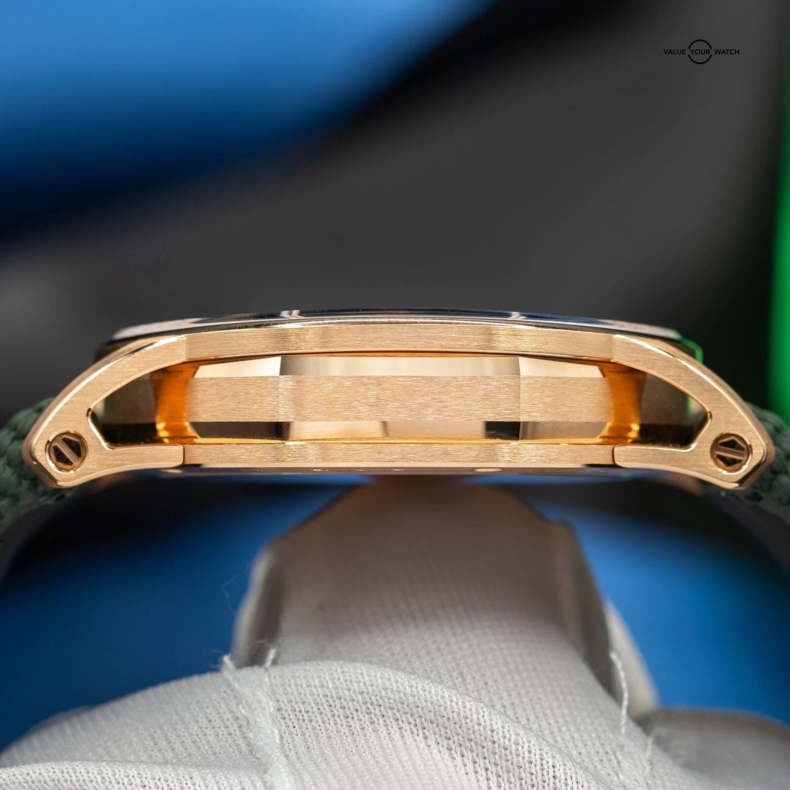 Audemars Piguet Code 11.59 18K Rose Gold Green Men's Watch -15210OR.OO.A056KB.01 - Image 10