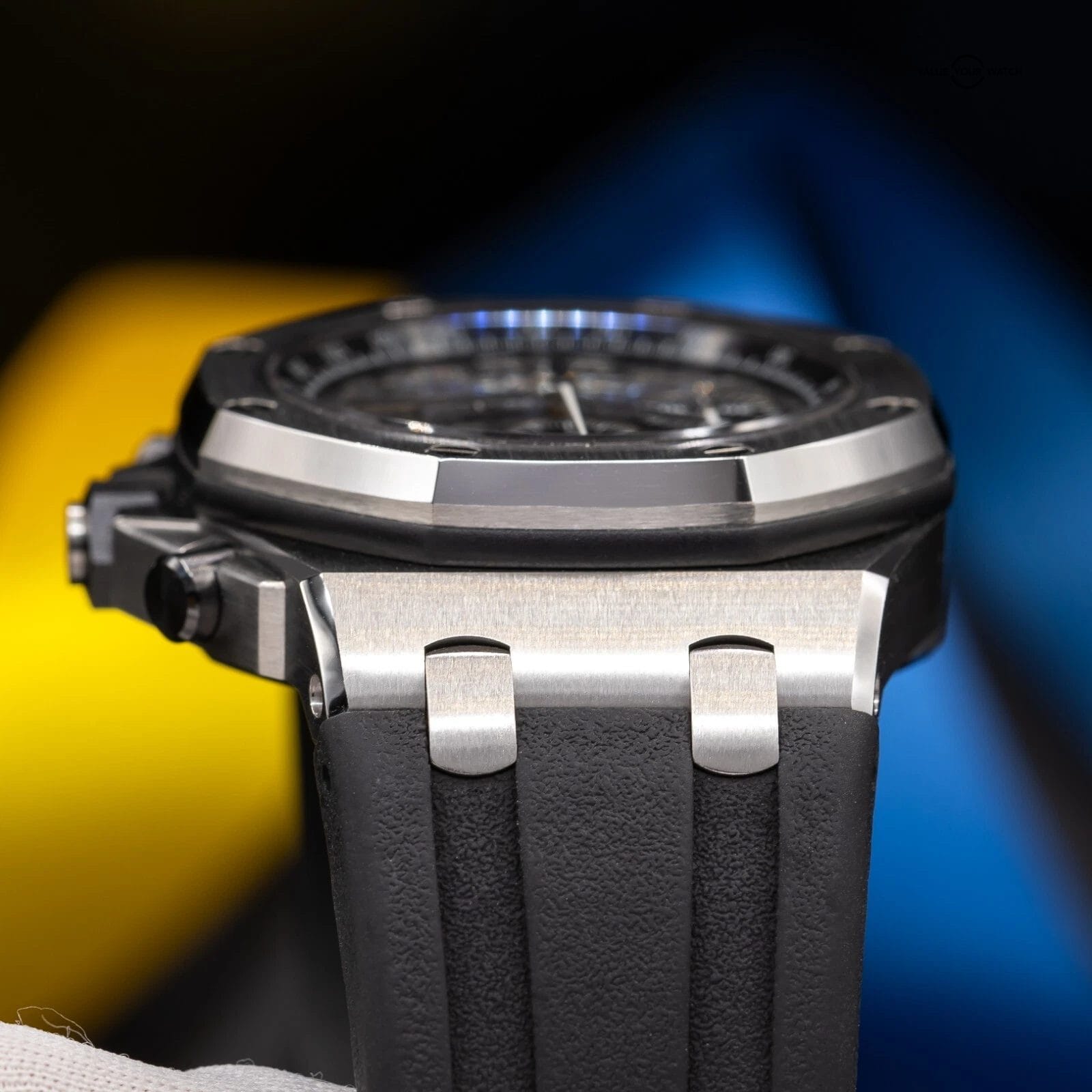 Audemars Piguet Royal Oak Offshore Chronograph 42mm Gray Men's Watch - 26470ST - Image 8