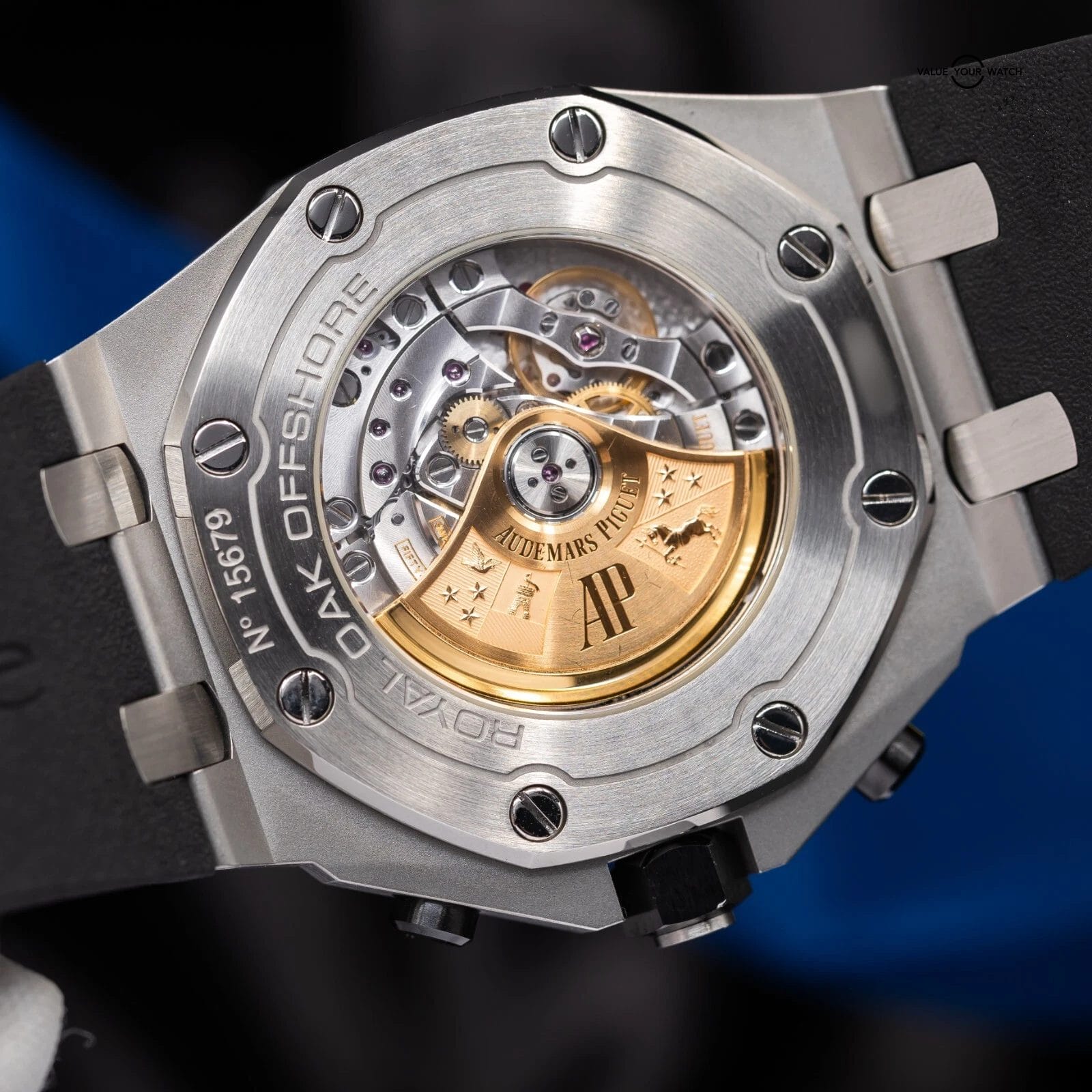 Audemars Piguet Royal Oak Offshore Chronograph 42mm Gray Men's Watch - 26470ST - Image 13