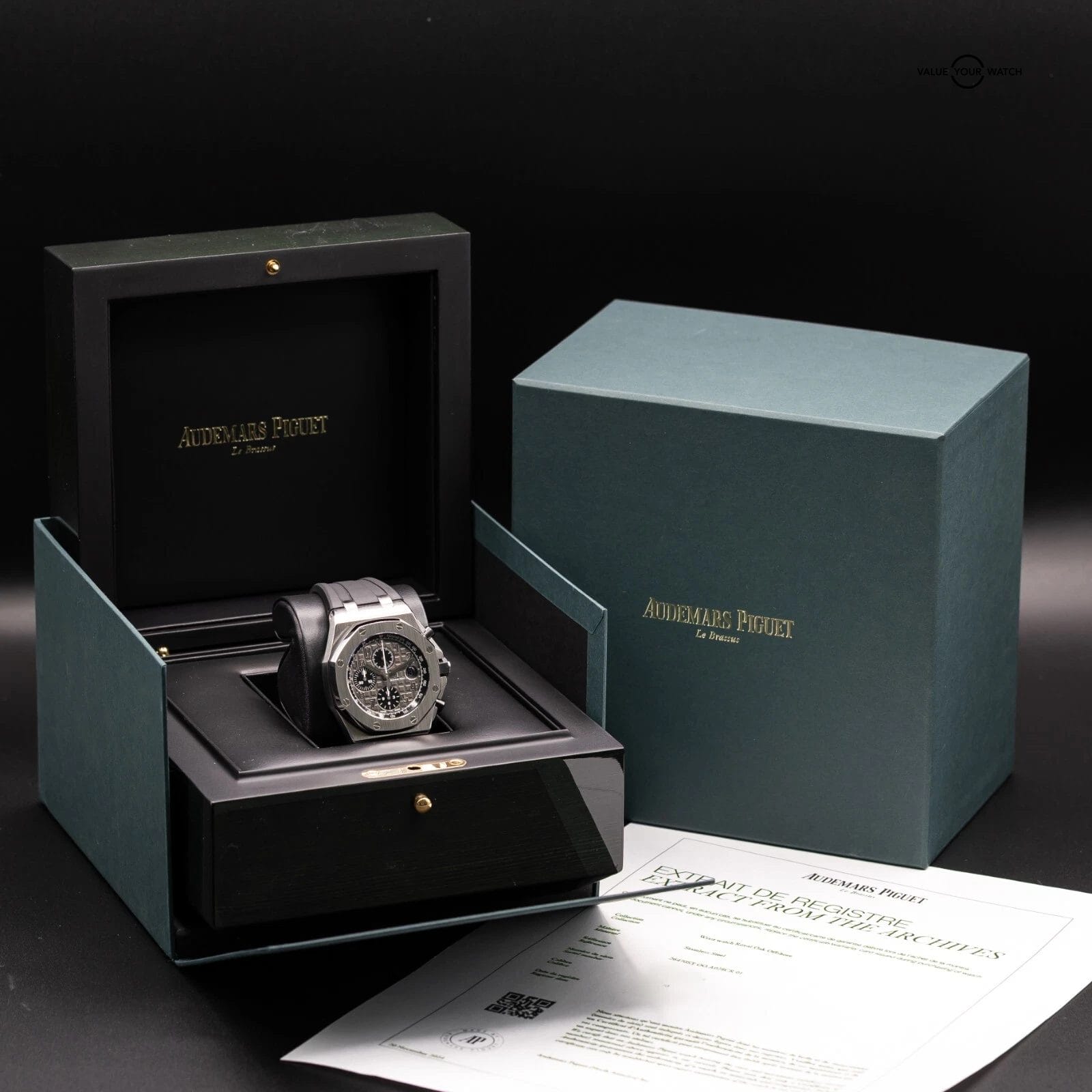 Audemars Piguet Royal Oak Offshore Chronograph Gray Men's Watch 42mm - 26470ST - Image 4