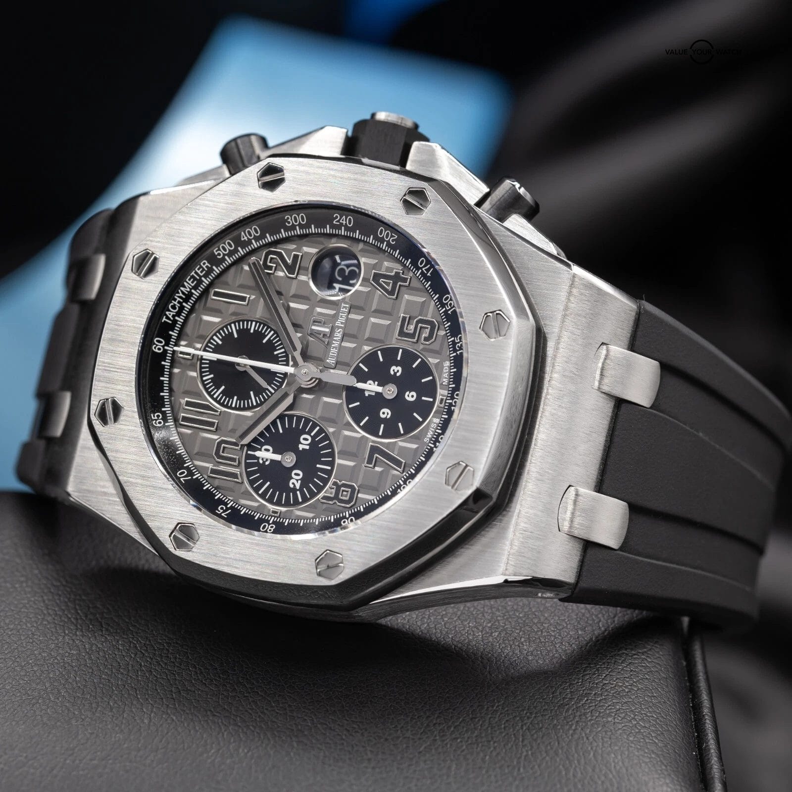 Audemars Piguet Royal Oak Offshore Chronograph Gray Men's Watch 42mm - 26470ST - Image 11