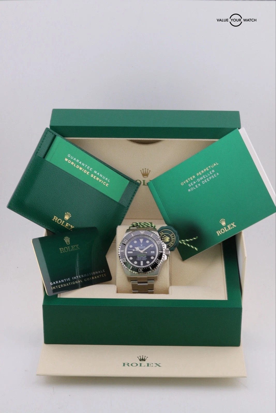 2024 Rolex Deepsea “James Cameron” 44mm 136660 Blue Dial Complete Set - Image 16