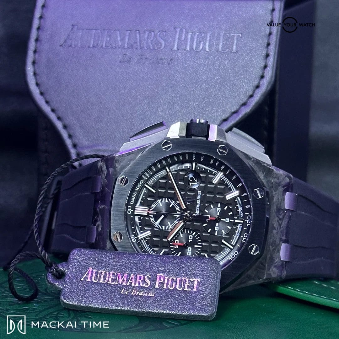 AP Royal Oak Offshore Chronograph 26400AU.OO.A002CA.01 – Forged Carbon Case - Image 4