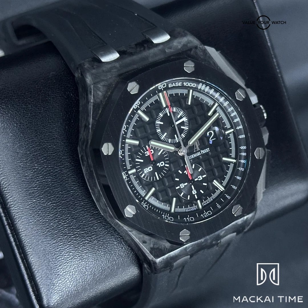AP Royal Oak Offshore Chronograph 26400AU.OO.A002CA.01 – Forged Carbon Case - Image 6
