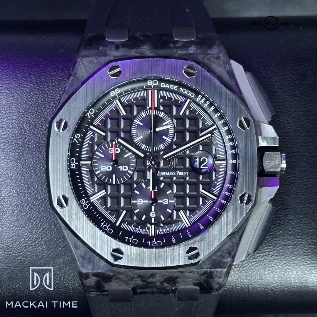 AP Royal Oak Offshore Chronograph 26400AU.OO.A002CA.01 – Forged Carbon Case - Image 7