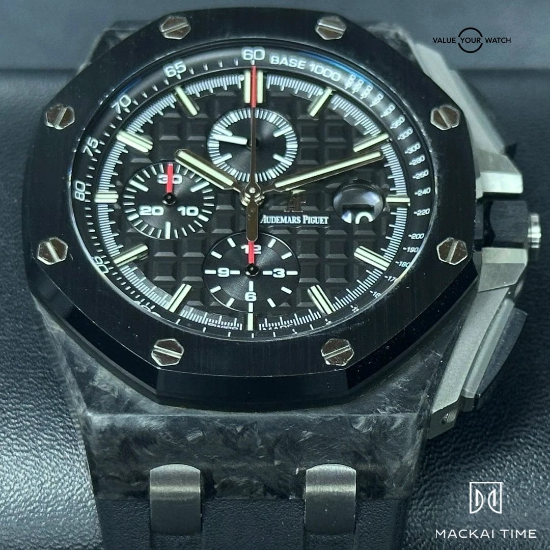 AP Royal Oak Offshore Chronograph 26400AU.OO.A002CA.01 – Forged Carbon Case - Image 8