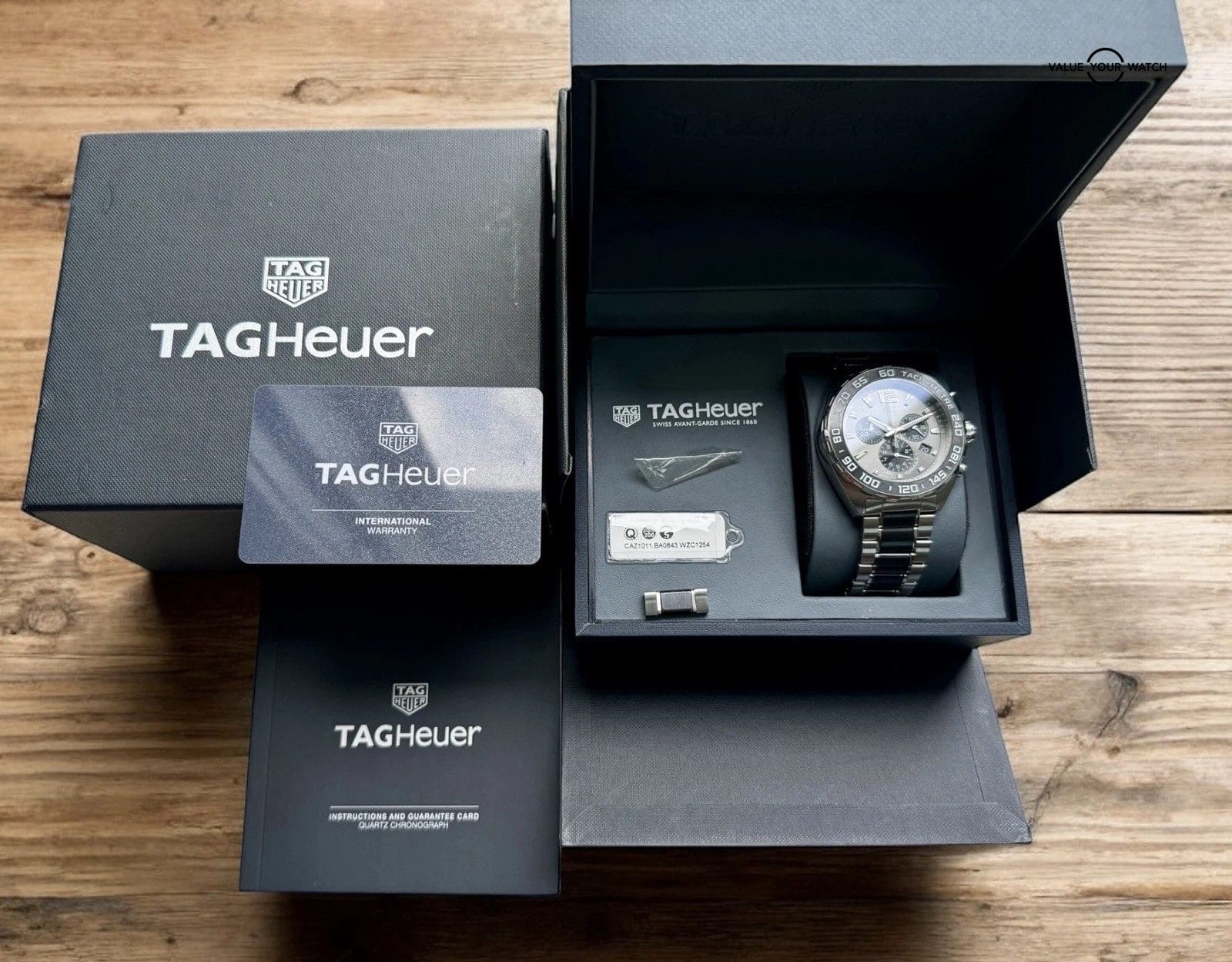 Tag Heuer Formula 1 Chronograph Anthracite Grey Dial Men's Watch CAZ1011.BA0843 - Image 2