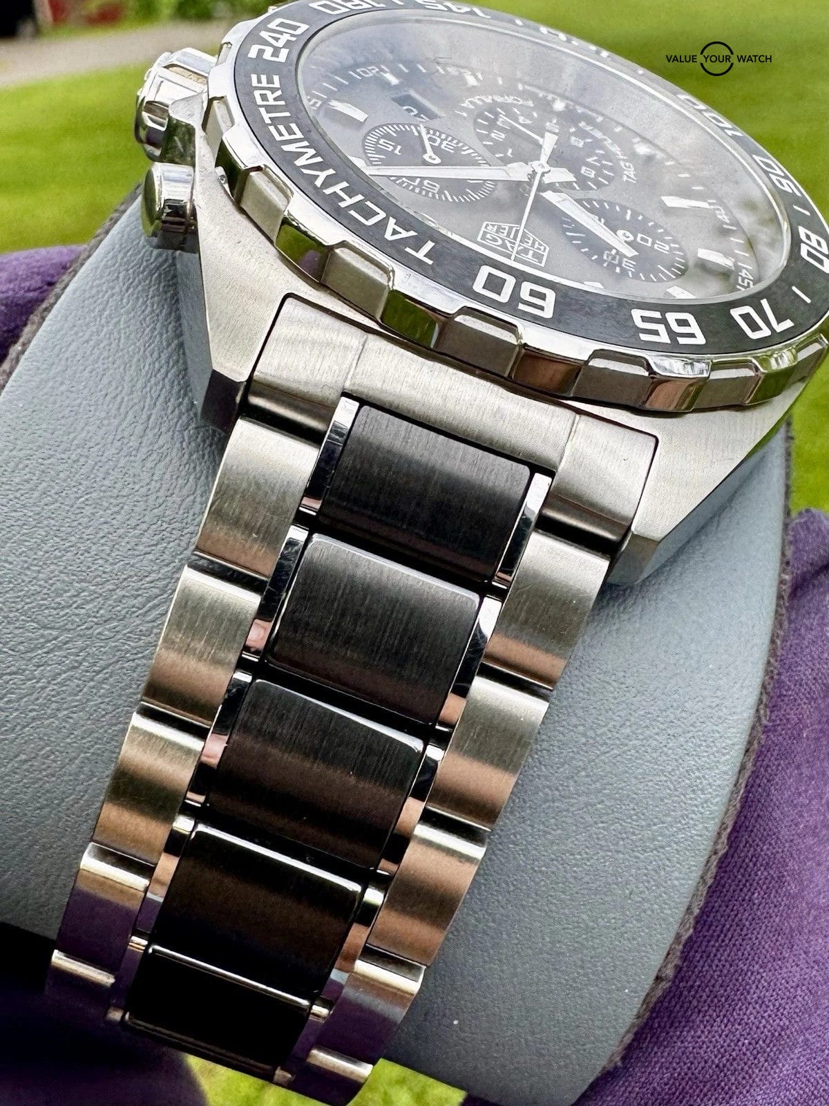 Tag Heuer Formula 1 Chronograph Anthracite Grey Dial Men's Watch CAZ1011.BA0843 - Image 12