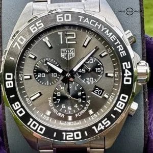 Tag Heuer Formula 1 Chronograph Anthracite Grey Dial Men’s Watch CAZ1011.BA0843