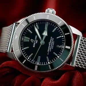 Breitling Superocean Heritage 44MM AB2030 Box &amp; Card Steel Bracelet, Extra Strap