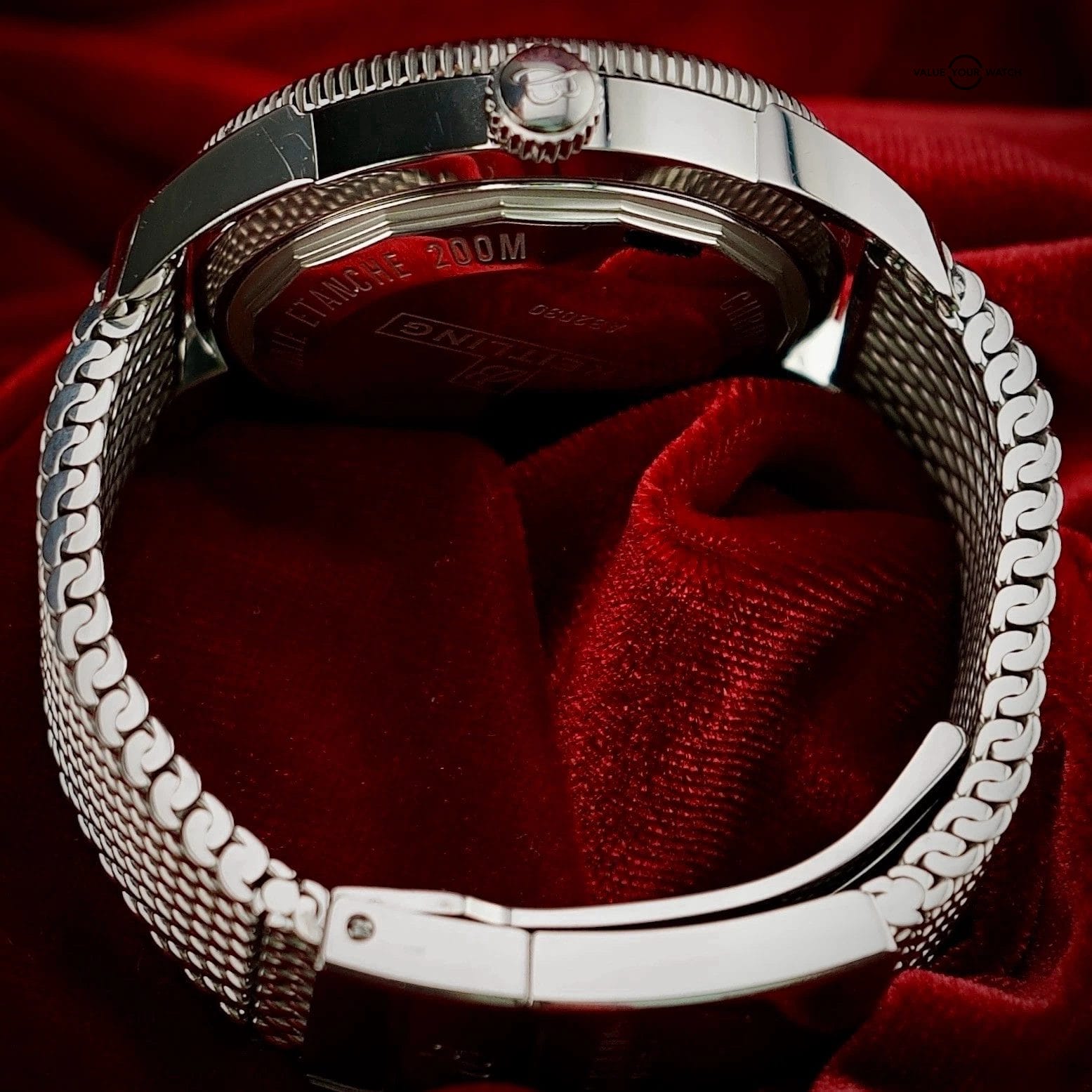 Breitling Superocean Heritage 44MM AB2030 Box & Card Steel Bracelet, Extra Strap - Image 9