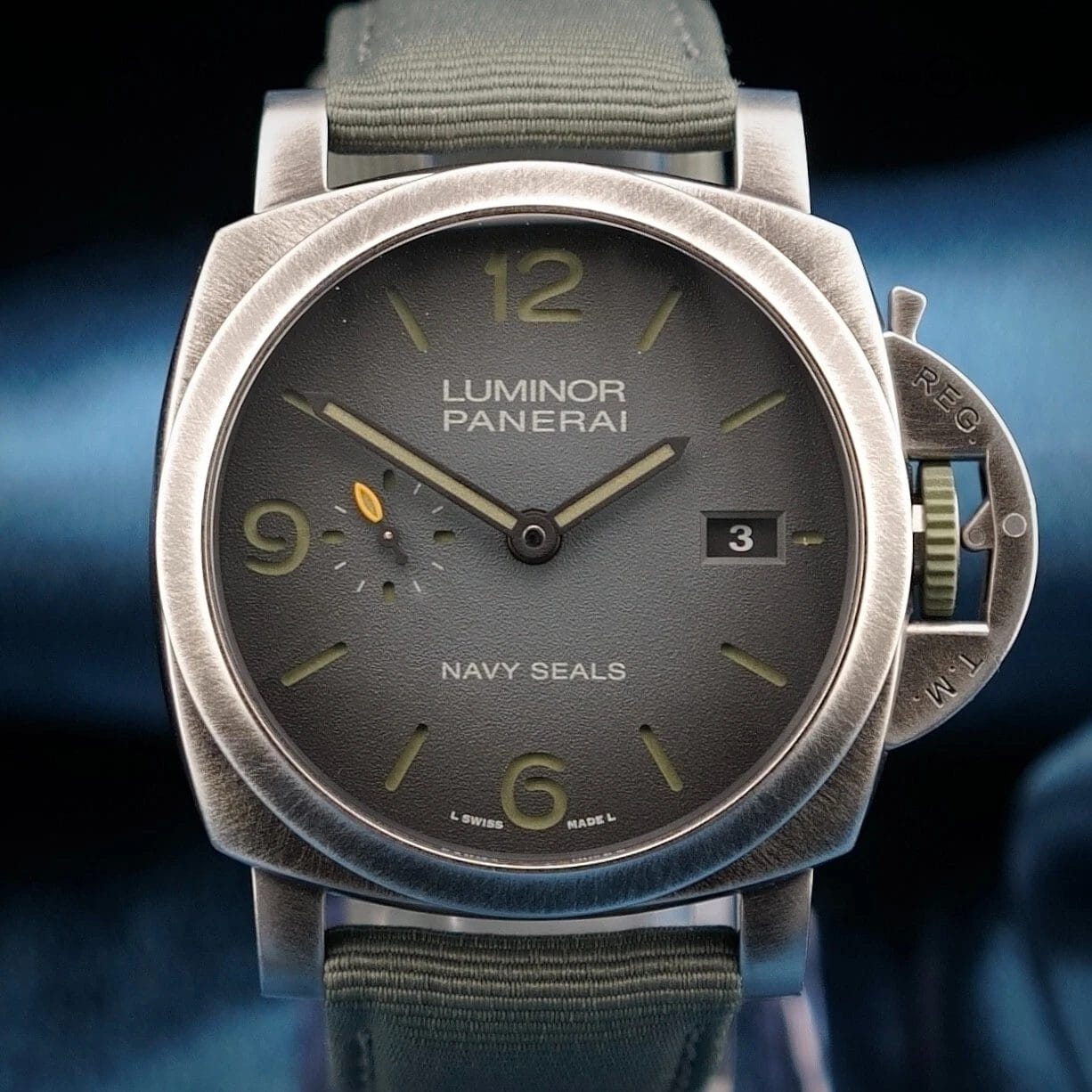 Panerai Luminor Marina Navy SEALS 44mm, PAM01412, Full Set - Image 2