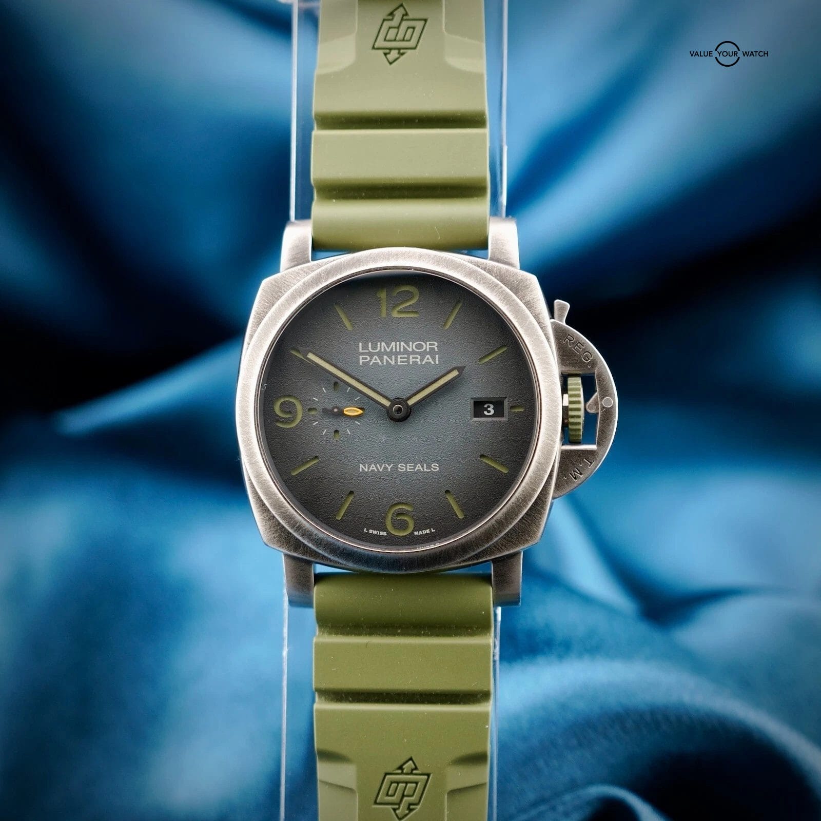 Panerai Luminor Marina Navy SEALS 44mm, PAM01412, Full Set - Image 3