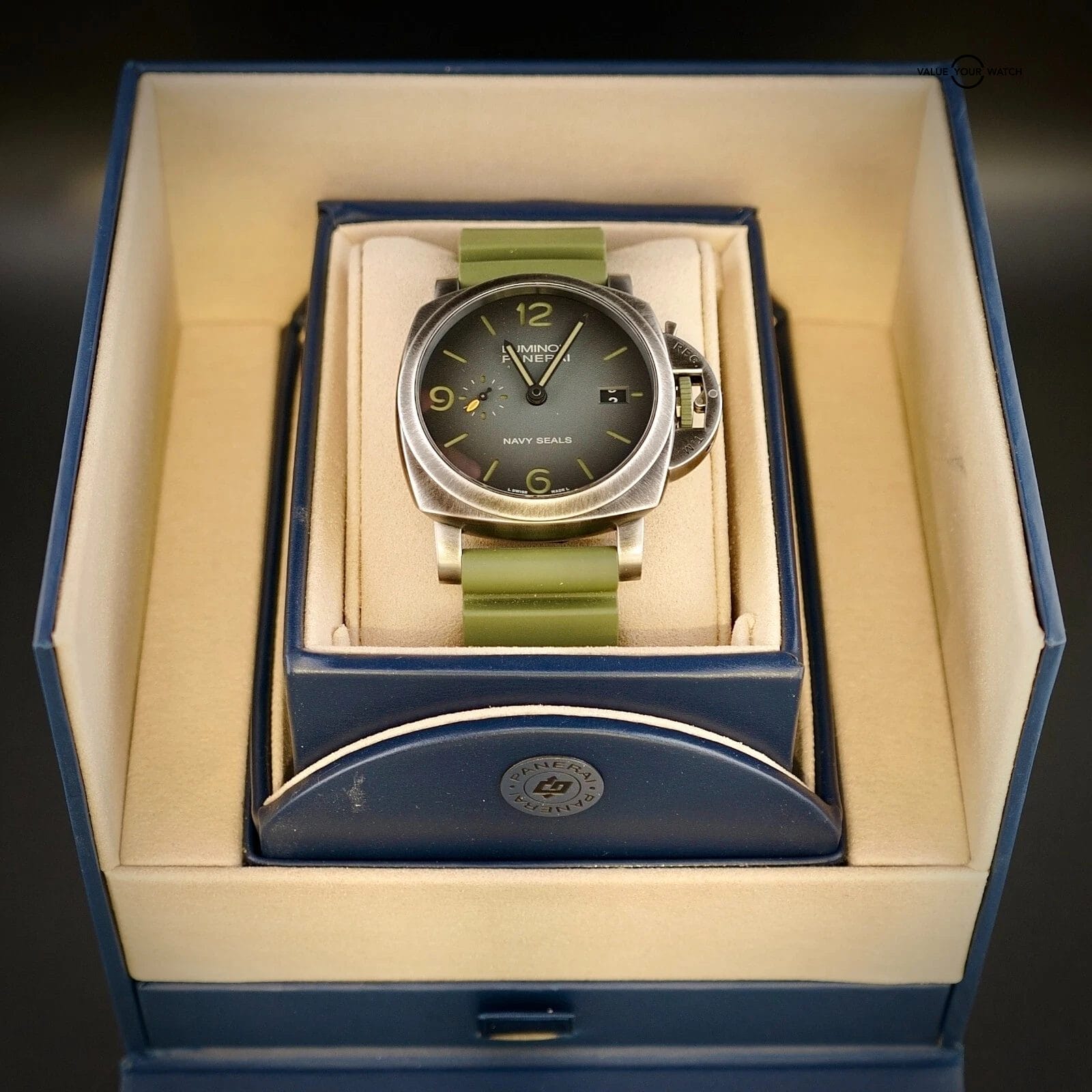 Panerai Luminor Marina Navy SEALS 44mm, PAM01412, Full Set - Image 8