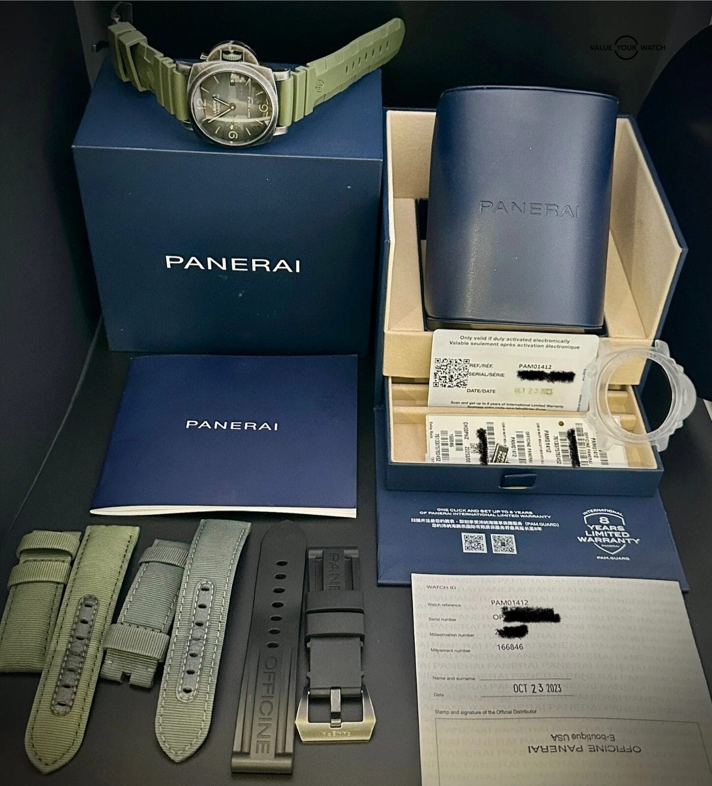 Panerai Luminor Marina Navy SEALS 44mm, PAM01412, Full Set - Image 12