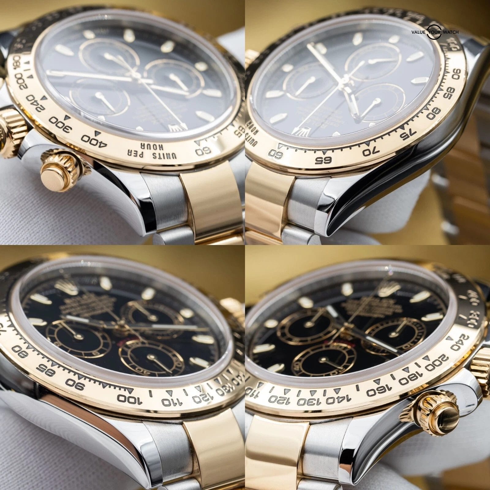 Rolex Daytona Cosmograph Two-Tone Steel Gold 40mm Black Dial 116503 - Complete - Image 4