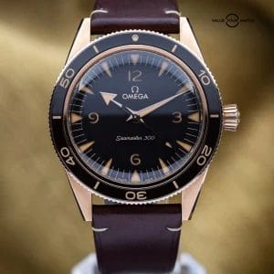 Omega Seamaster 300 Bronze Gold 41mm 234.92.41.21.10.001 – 2021 Complete Set