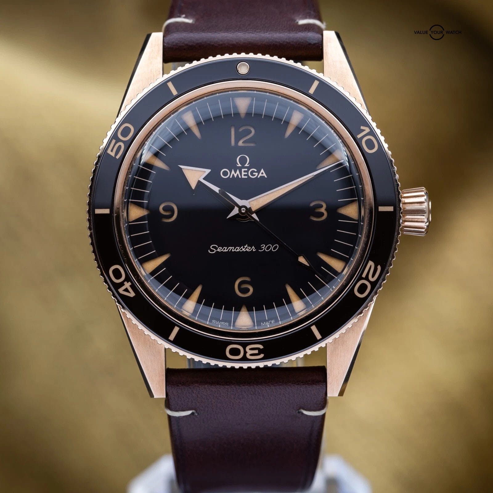 Omega Seamaster 300 Bronze Gold 41mm 234.92.41.21.10.001 – 2021 Complete Set