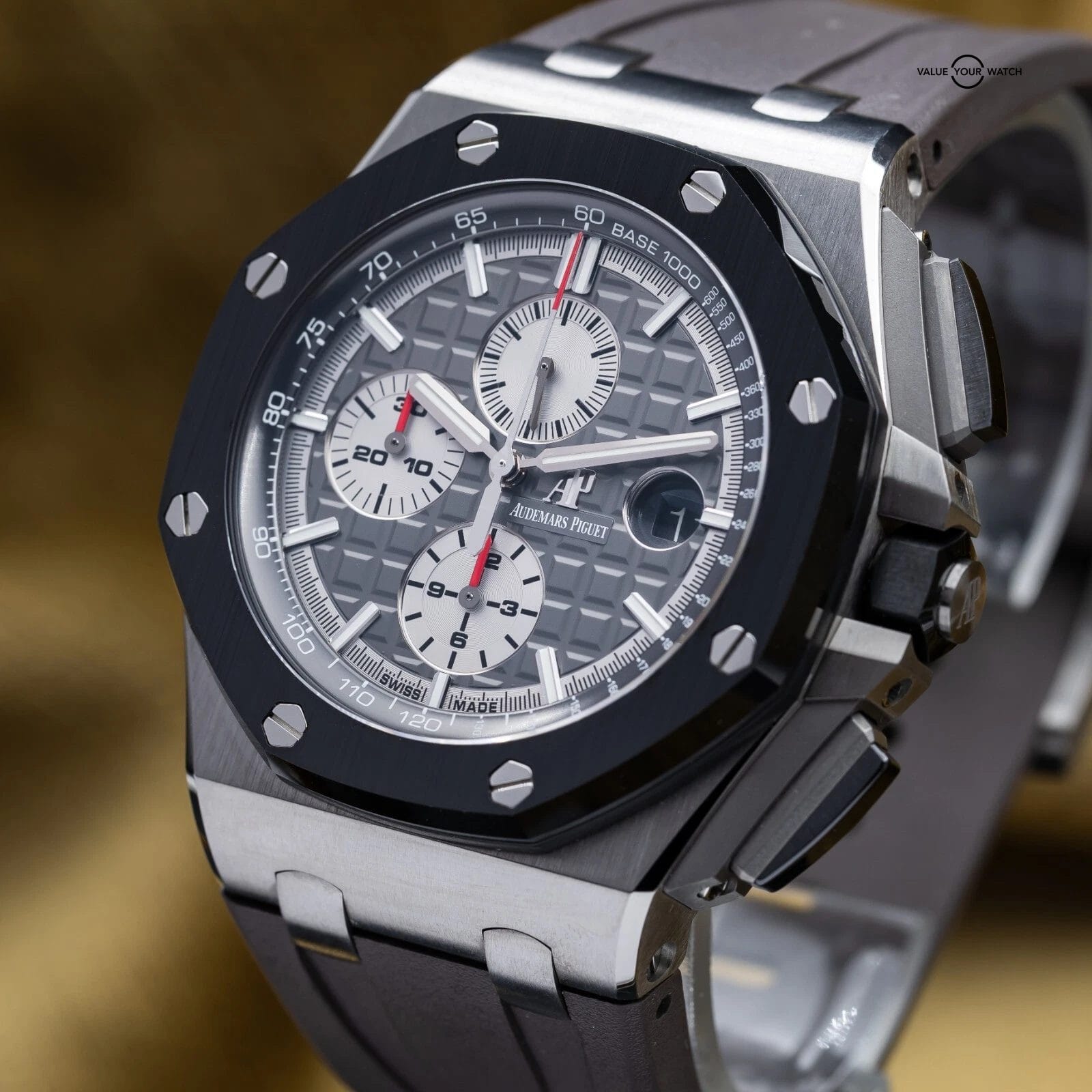 Audemars Piguet Royal Oak Offshore Chronograph 44mm AP 26400io - Complete Set