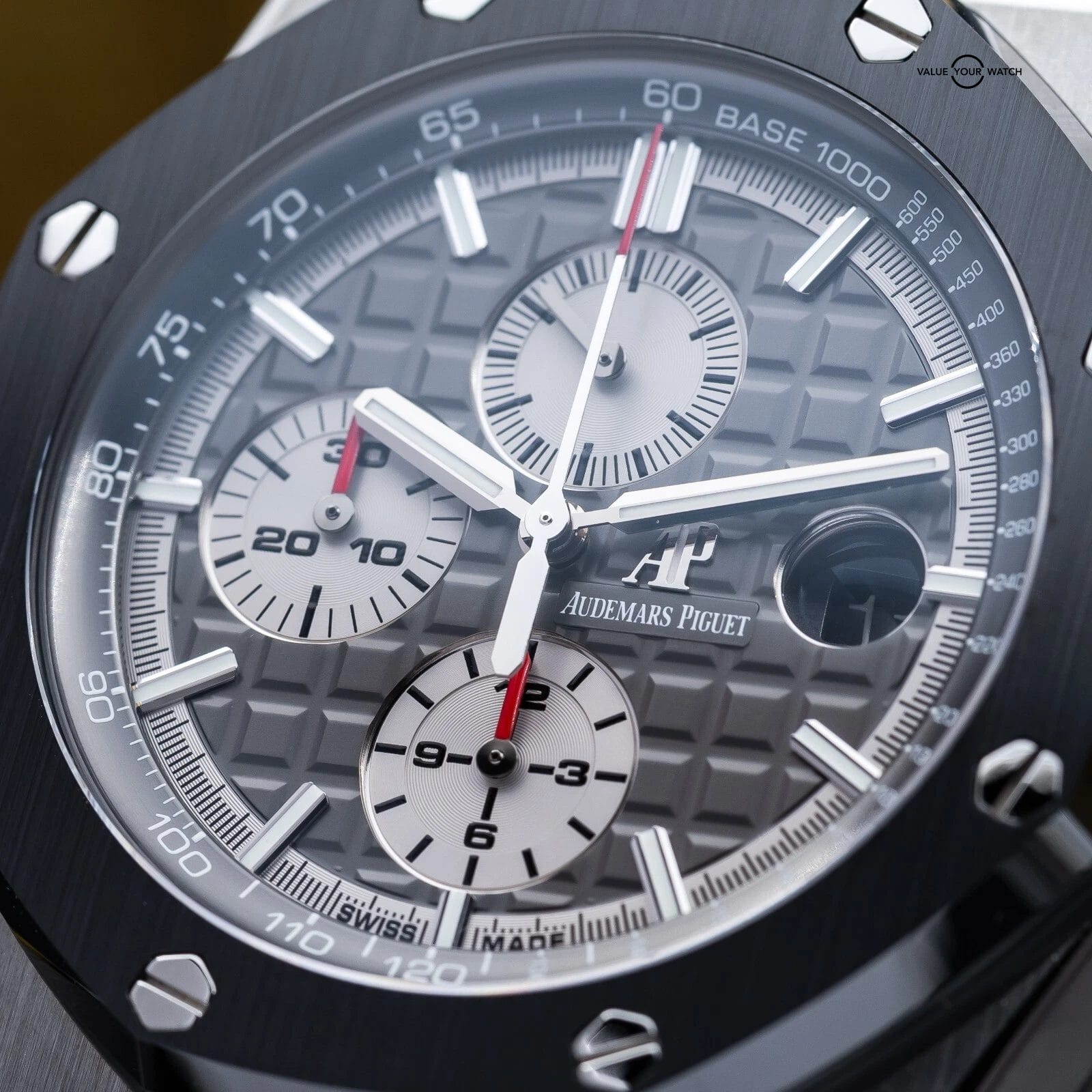 Audemars Piguet Royal Oak Offshore Chronograph 44mm AP 26400io - Complete Set - Image 11