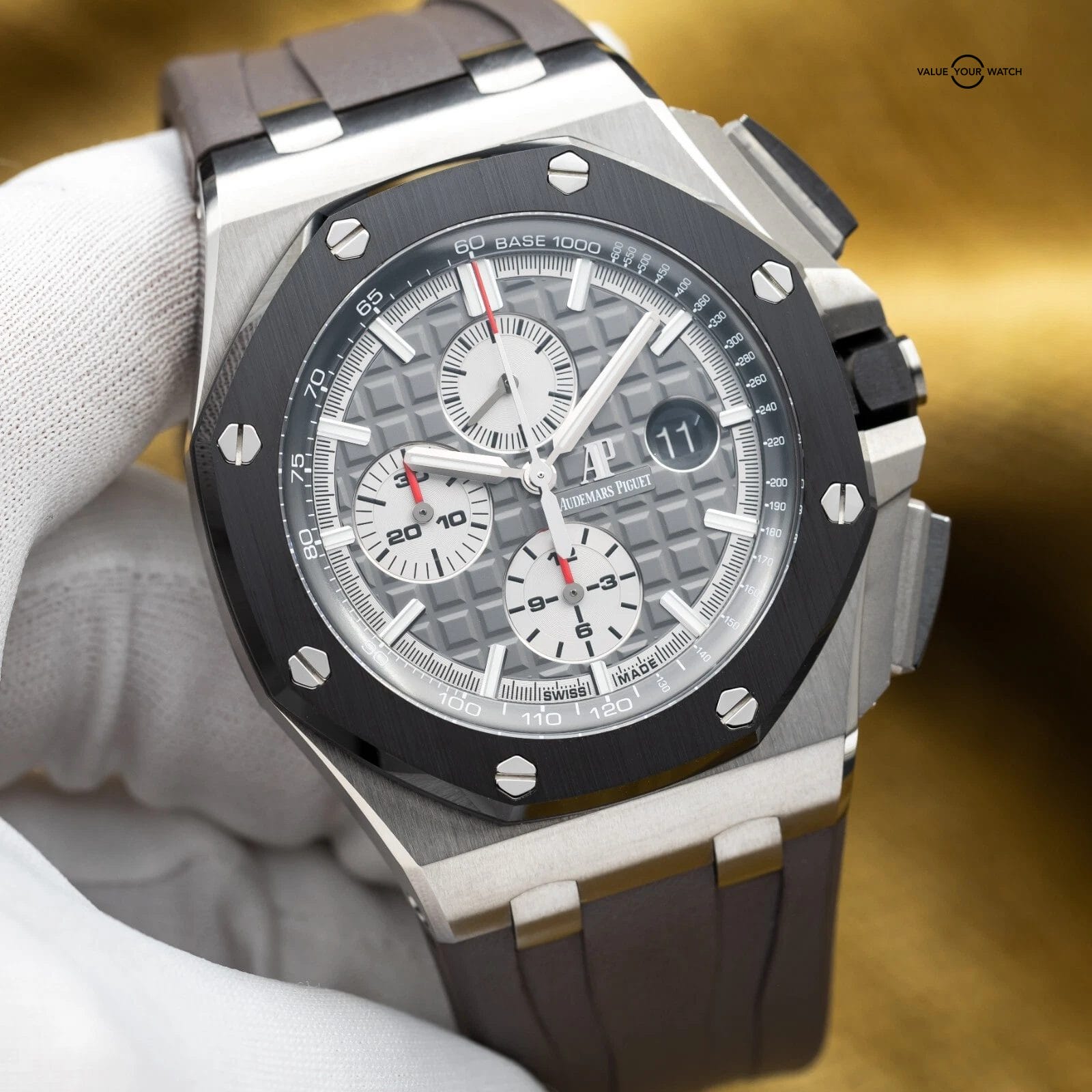 Audemars Piguet Royal Oak Offshore Chronograph 44mm AP 26400io - Complete Set - Image 18