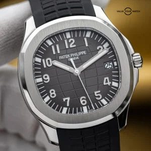 Patek Philippe Aquanaut 2021 Full Set Uncut Rubber Black 5167a New Style Clasp