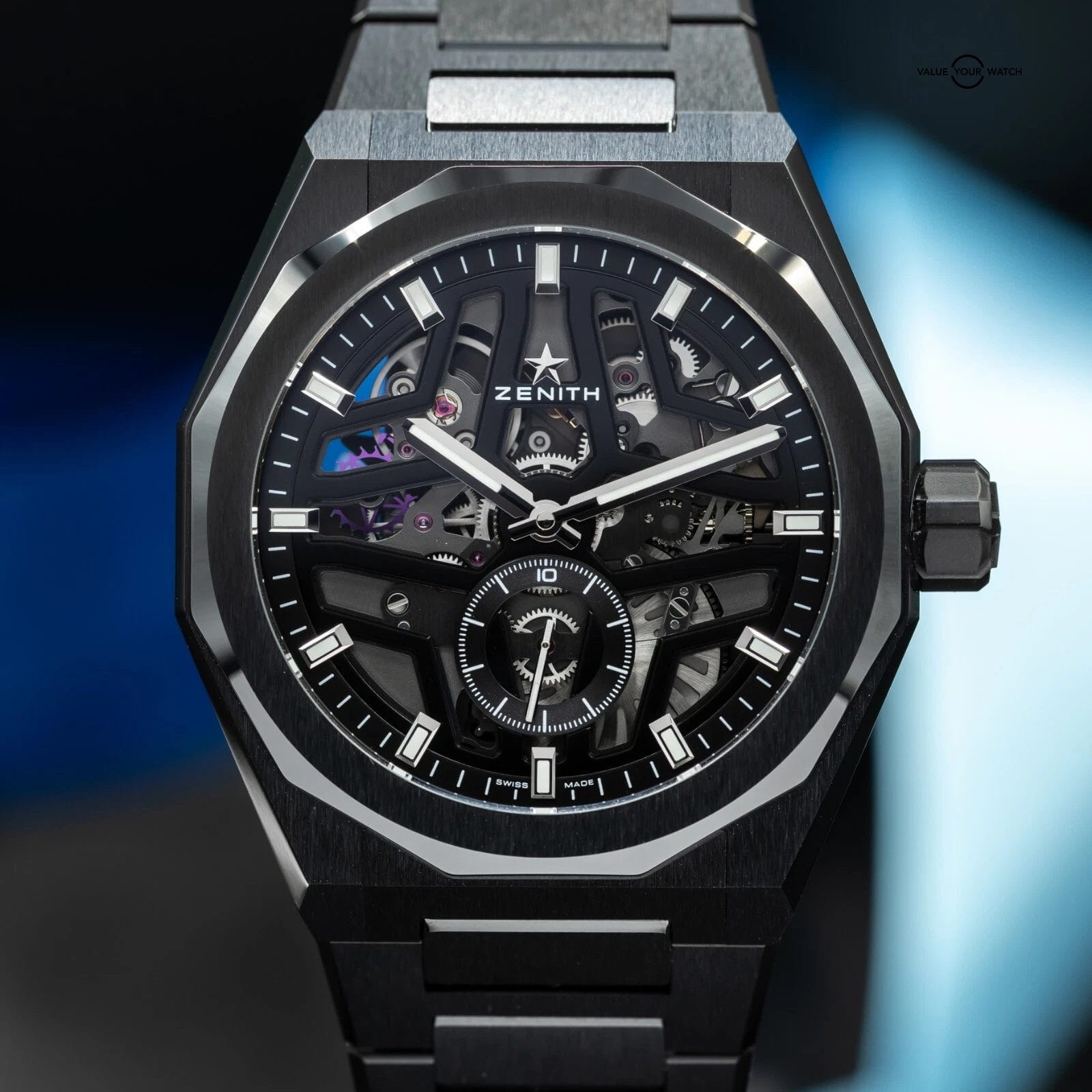 2025 Zenith Defy Skyline Skeleton Ceramic 41mm Men's Watch 49.9300.3620/78.I001