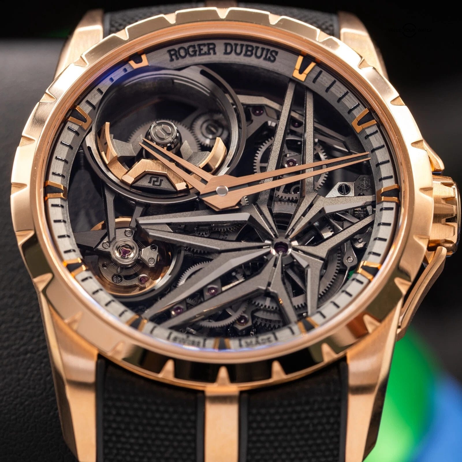 Roger Dubuis Excalibur Monobalancier Skeleton Dial 42mm Rose Gold Mens Watch - Image 16