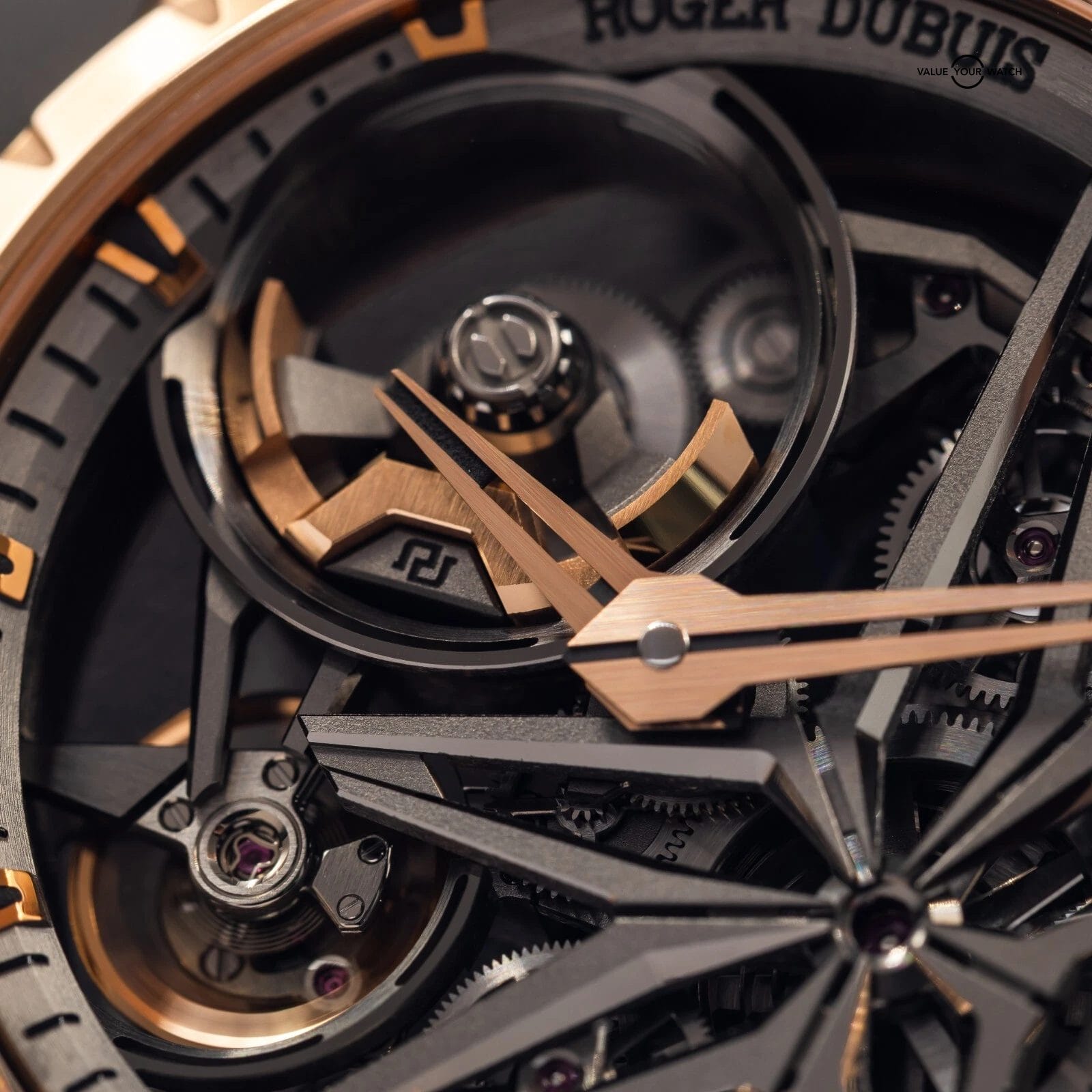 Roger Dubuis Excalibur Monobalancier Skeleton Dial 42mm Rose Gold Mens Watch - Image 15