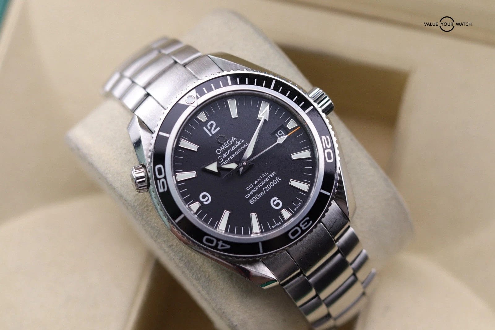 OMEGA Seamaster Planet Ocean 42mm | ref. 2201.50 | Watch + Cards