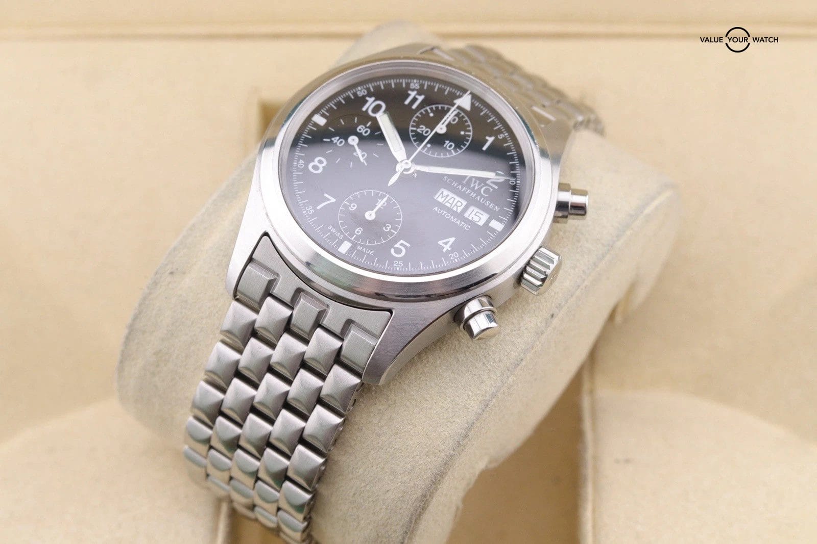 IWC Pilot's Chronograph “Flieger” IW370603 Men's Automatic Steel Watch - Image 2