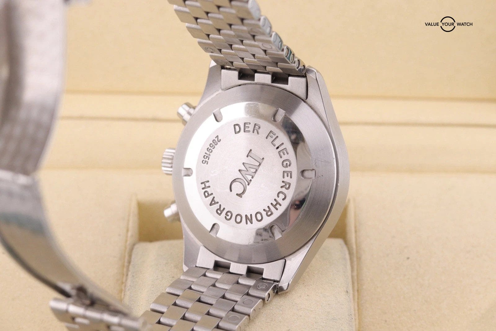 IWC Pilot's Chronograph “Flieger” IW370603 Men's Automatic Steel Watch - Image 16