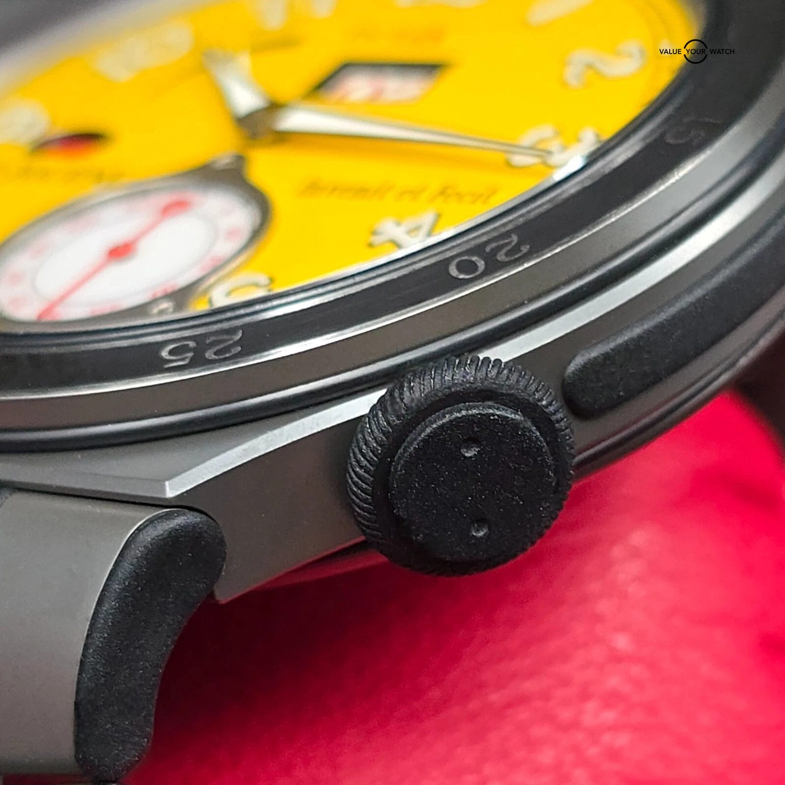 F. P. Journe Octa S Linesport Titanium w/ Yellow dial, rubber bumpers. Full set! - Image 3